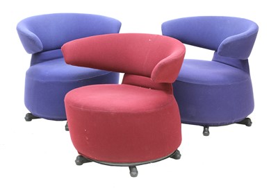 Lot 643 - A set of three 'Biki' chairs