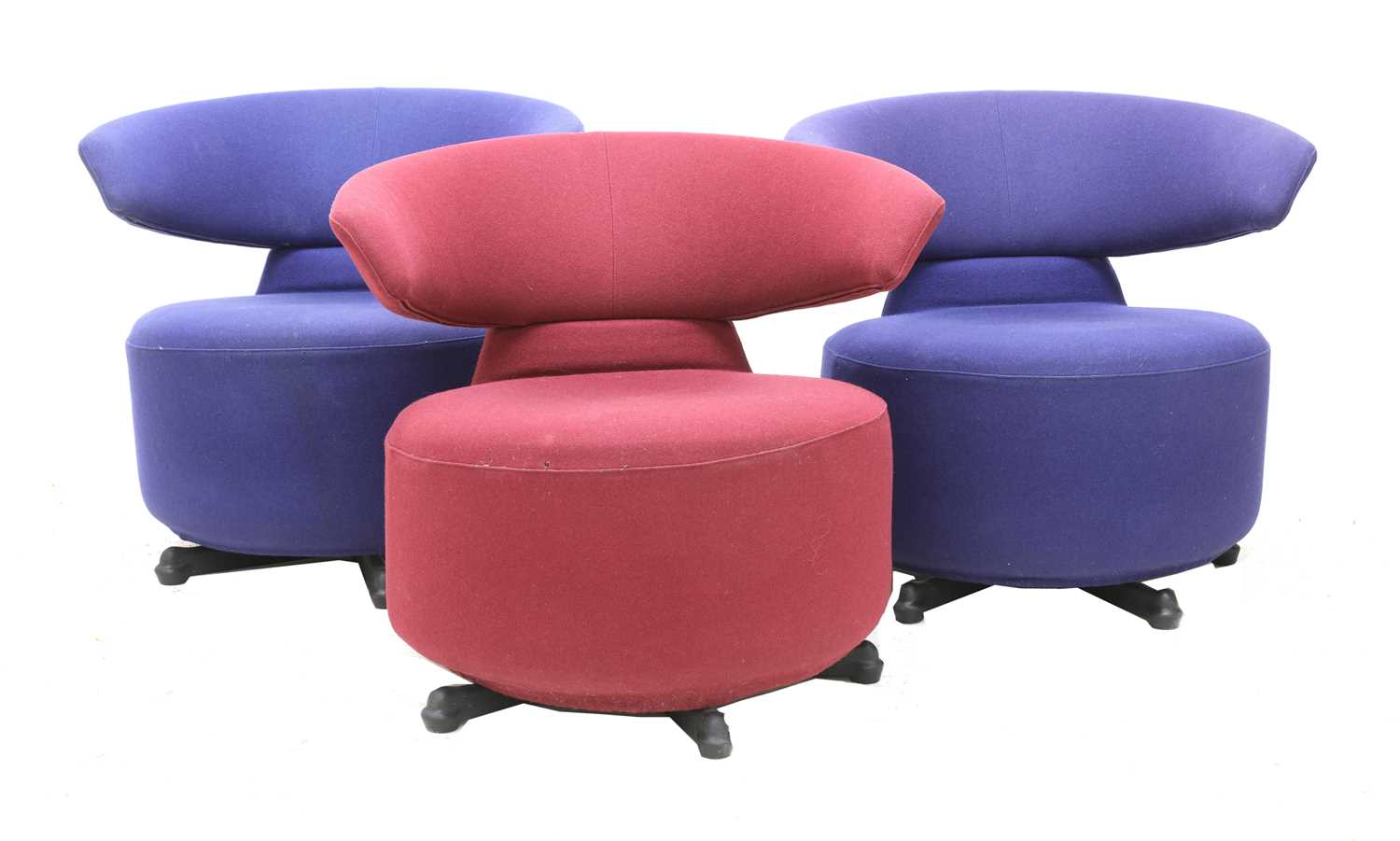 Lot 561 - A set of three 'Biki' chairs