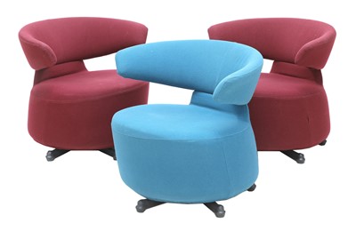 Lot 591 - A set of three 'Biki' chairs