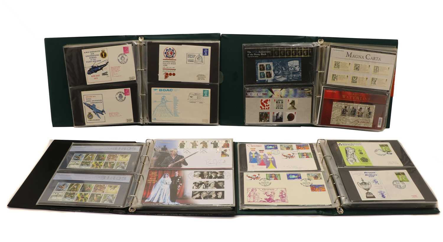 Lot 219 - Seventeen albums of GB QEII first day covers