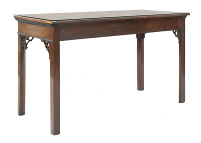 Lot 313 - A George III mahogany serving table
