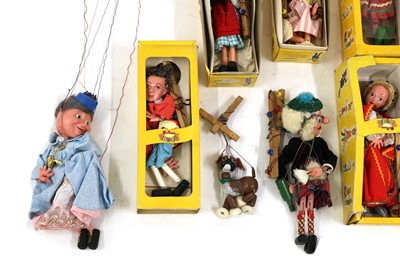 Lot 293 - A group of twelve Pelham Puppets