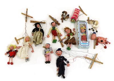 Lot 295 - A group of twelve Pelham Puppets