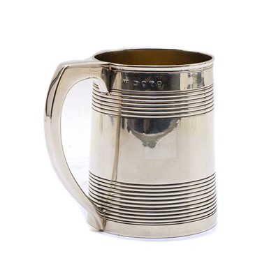 Lot 57 - A George III silver mug