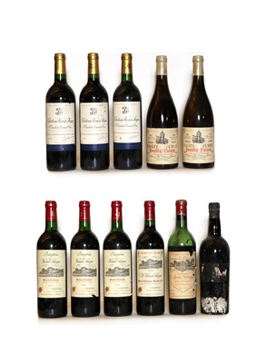 Lot 47 - A collection of wines and port (11 bottles)