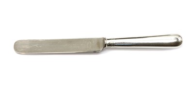 Lot 32 - A cased set of stainless steel knives by Mackay & Chisholm