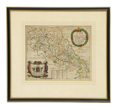 Lot 339 - A collection of engraved and hand coloured maps