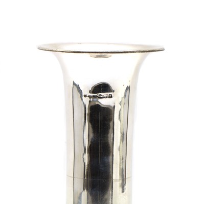 Lot 48 - A silver vase