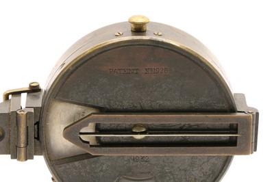 Lot 243 - A Negretti & Zambra brass cased geological compass