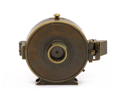 Lot 243 - A Negretti & Zambra brass cased geological compass
