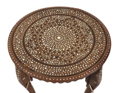 Lot 526 - An Anglo-Indian occasional table