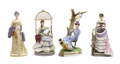 Lot 262 - A group of Royal Worcester limited edition figures