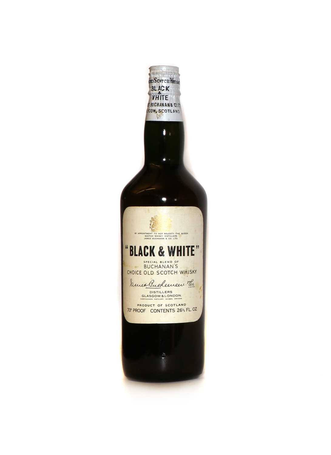 Lot 48 - Black & White Buchanan's Choice Old Scotch Whisky