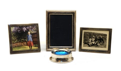 Lot 74 - A silver picture frame
