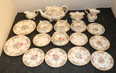 Lot 315 - A Hammersley porcelain tea service