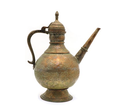 Lot 302 - A Persian coffee pot