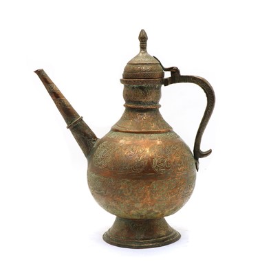 Lot 302 - A Persian coffee pot
