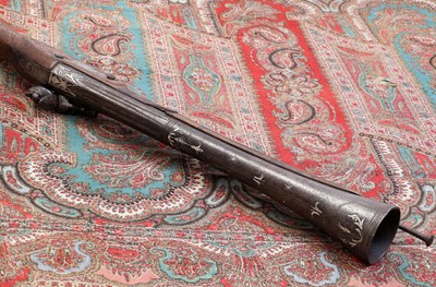 Lot 747 - A flintlock blunderbuss