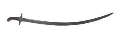 Lot 730 - A Persian shamshir sword