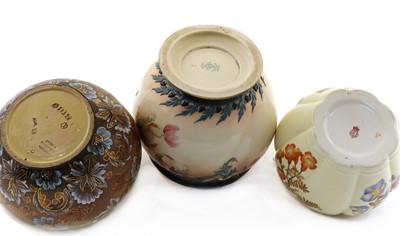Lot 55 - A Royal Worcester porcelain vase