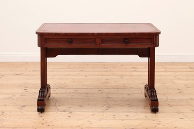 Lot 460 - A Victorian mahogany library table