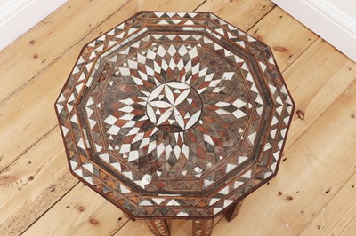 Lot 150 - An Ottoman ten-sided table