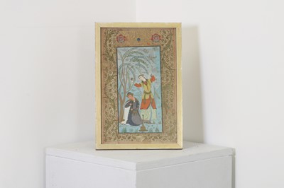 Lot 171 - A Safavid-style miniature
