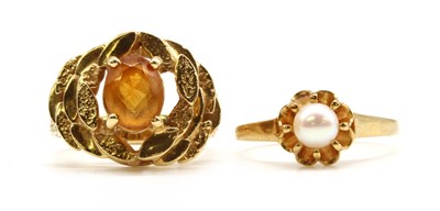 Lot 273 - Two gold rings
