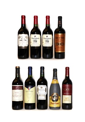 Lot 30 - A collection of Rioja wines (9 bottles)