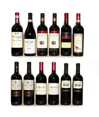 Lot 34 - A collection of Italian red wines (12 bottles)