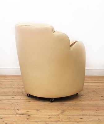 Lot 201 - An Art Deco cloud armchair