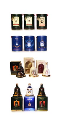 Lot 45 - A collection of fourteen Bell's Whisky Commemorative Decanters