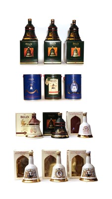 Lot 46 - A collection of fourteen Bell's Whisky Commemorative Decanters