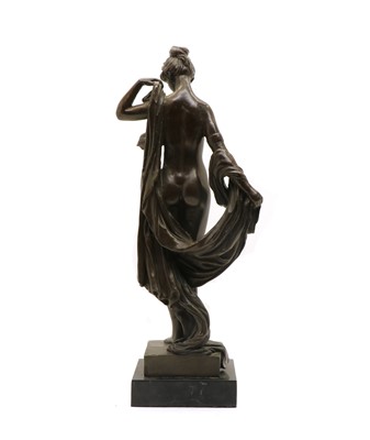 Lot 135 - Art deco-style bronze figure of a classical maiden