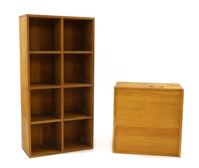 Lot 478 - An oak bookcase