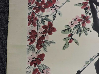 Lot 140 - A Chinese gouache painting