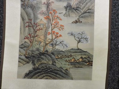 Lot 125 - A collection of Chinese gouache pictures