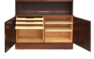 Lot 552 - A Danish rosewood bookcase