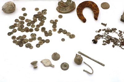 Lot 175 - A group of metal detector finds