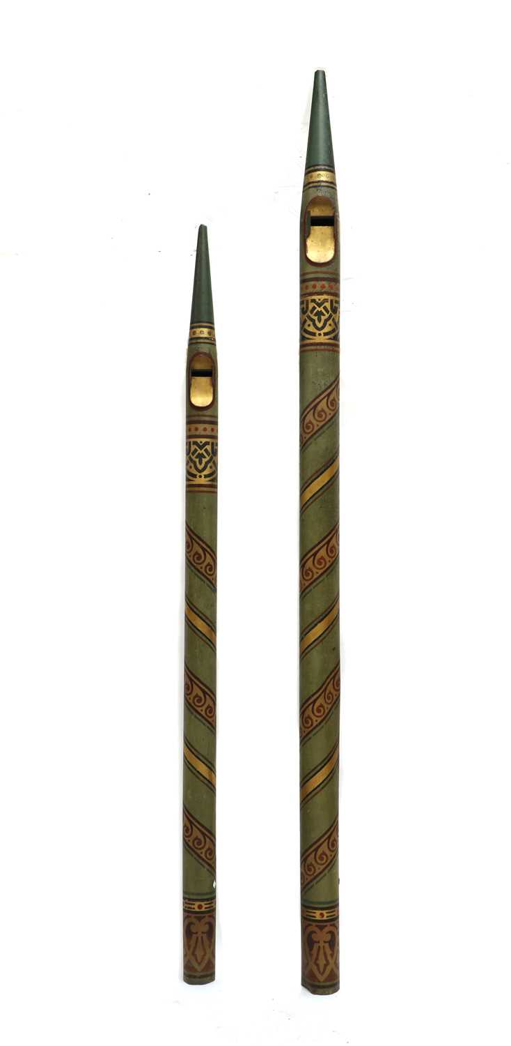 Lot 416 - A late Victorian organ pipe
