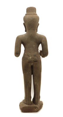 Lot 128 - A large Southeast Asian composite stone figure