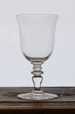 Lot 577 - An extensive part-suite of 'Provence' pattern glasses by Baccarat