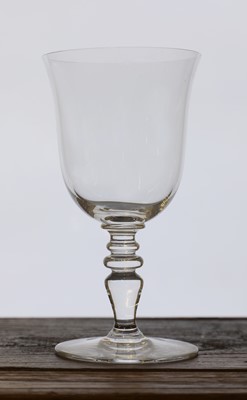 Lot 577 - An extensive part-suite of 'Provence' pattern glasses by Baccarat