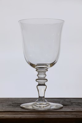 Lot 577 - An extensive part-suite of 'Provence' pattern glasses by Baccarat