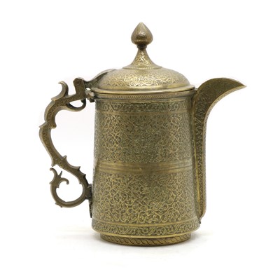 Lot 242 - A Persian coffee pot