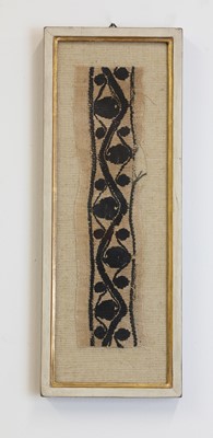 Lot 132 - A Coptic textile fragment