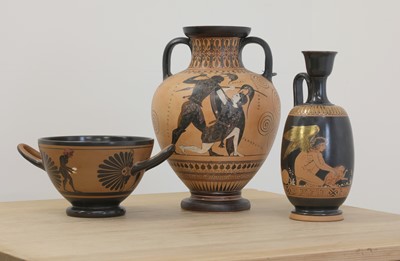 Lot 700 - An Archaic-style Attic black figure amphora after Execias