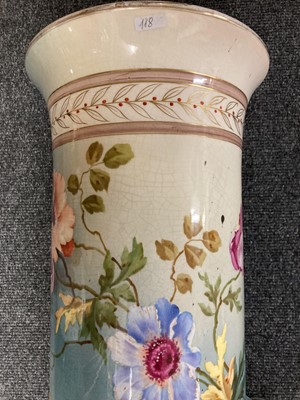 Lot 108 - A large Japanese vase