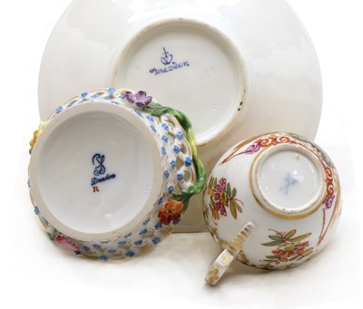 Lot 62 - A collection of German porcelain