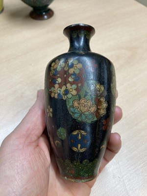 Lot 104 - A collection of Japanese cloisonne